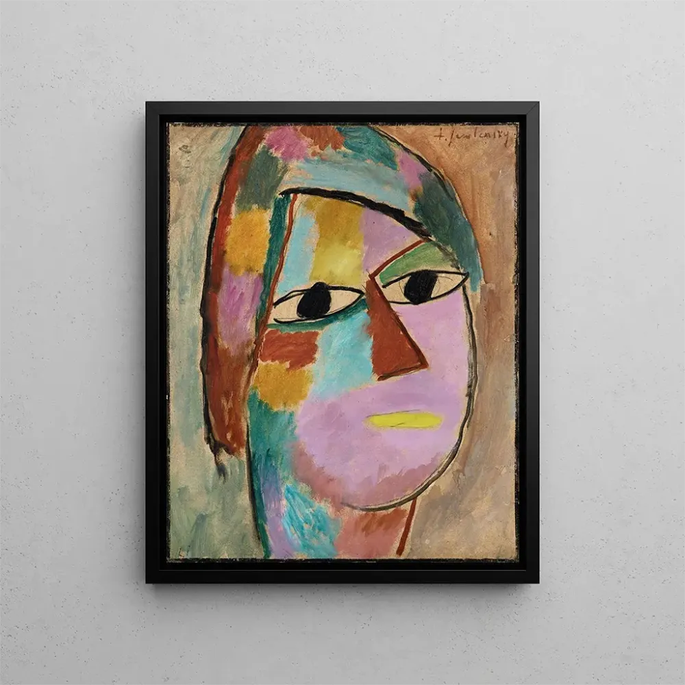 Maalaus Tête mystique - Alexej von Jawlensky | Taidetuloste