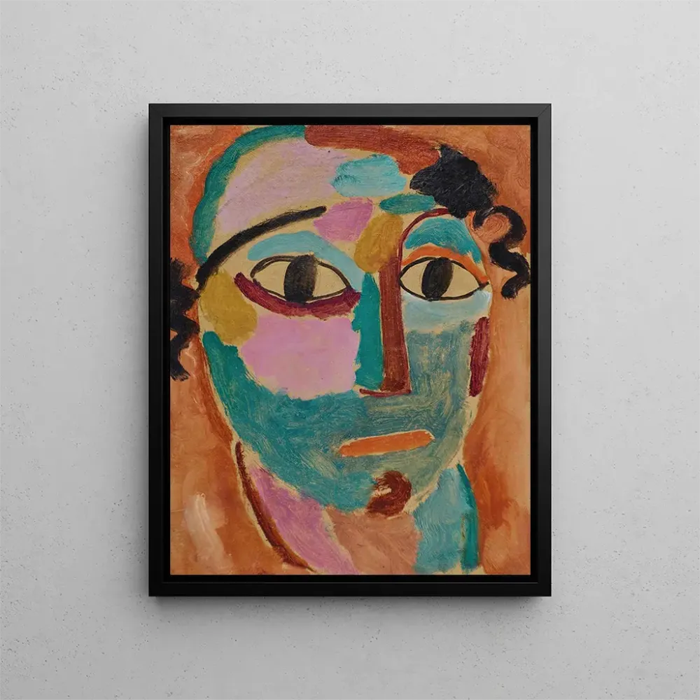 Maalaus Tête mystique La Merveille - Alexej von Jawlensky | Taidetuloste