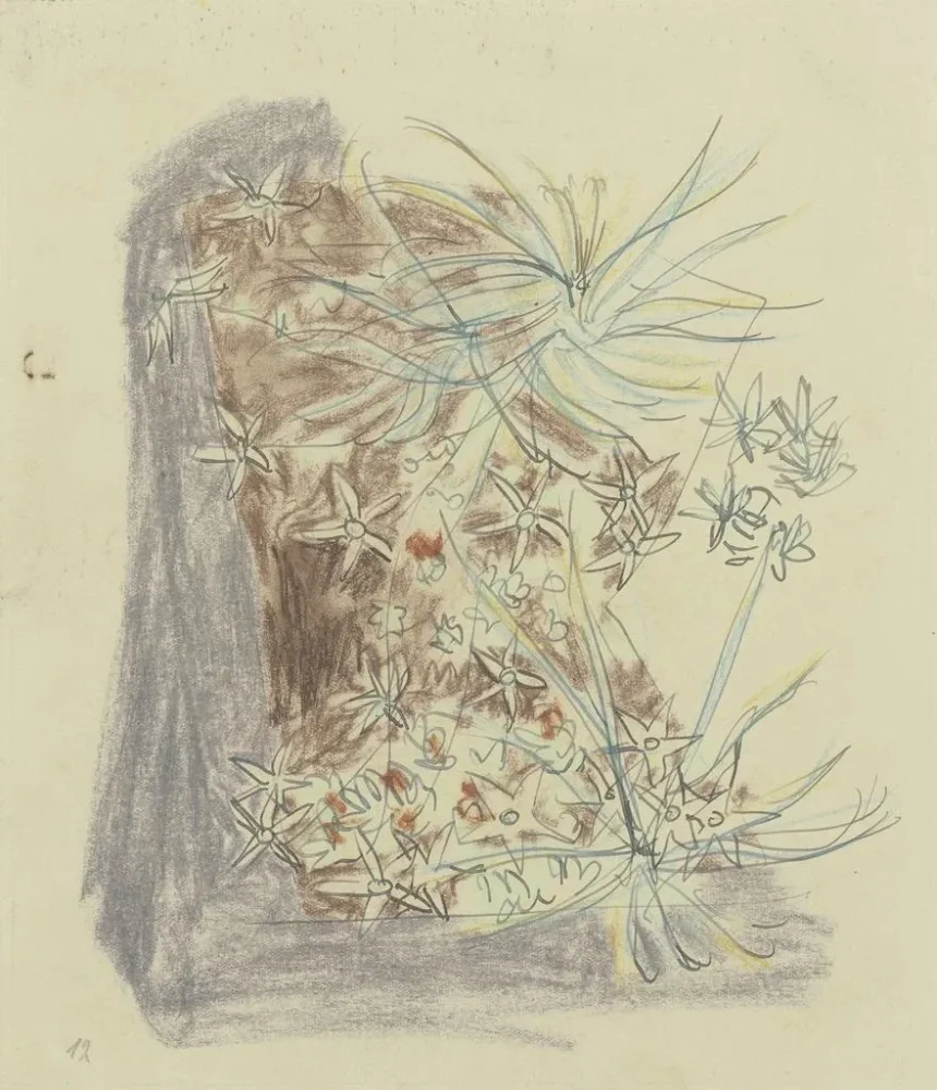 Maalaus Étude des plantes 2 - August Babberger | Taidetuloste