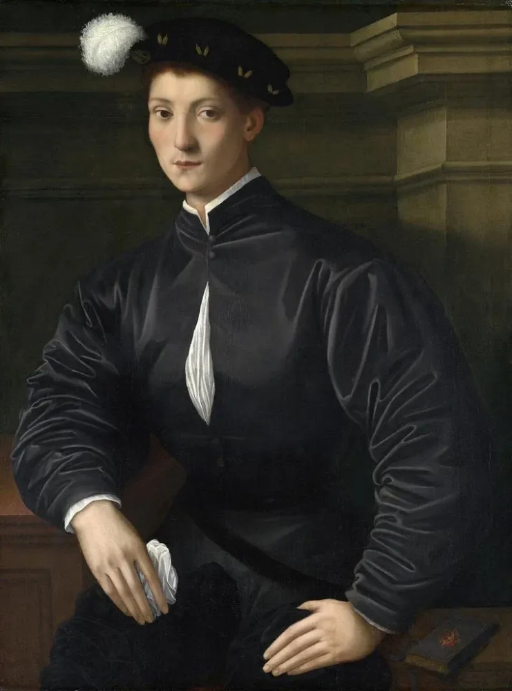 Maalaus Ugolino Martellin muotokuva - Anonyymi