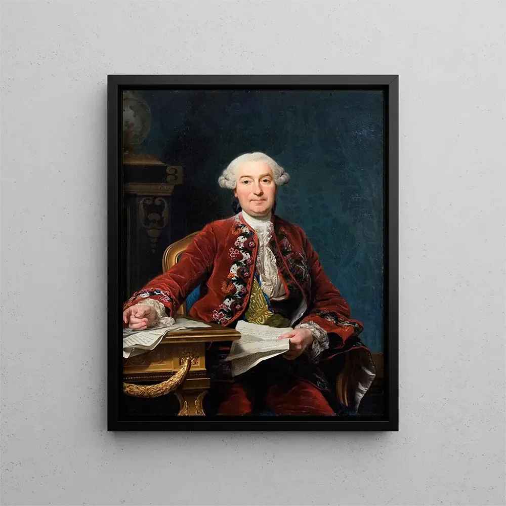 Maalaus Ulrik Scheffer - Alexander Roslin | Taidetuloste