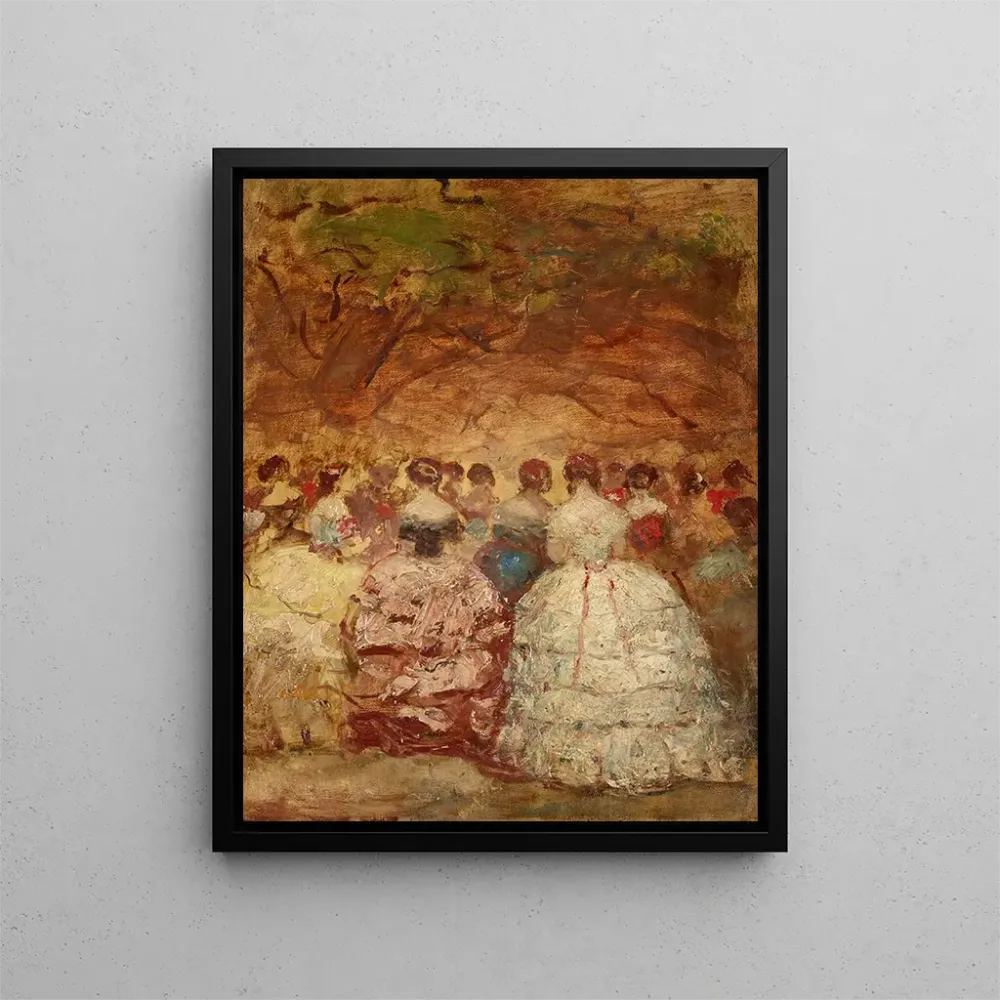 Maalaus Une fête aux Tuileries - Adolphe Monticelli | Taidetuloste
