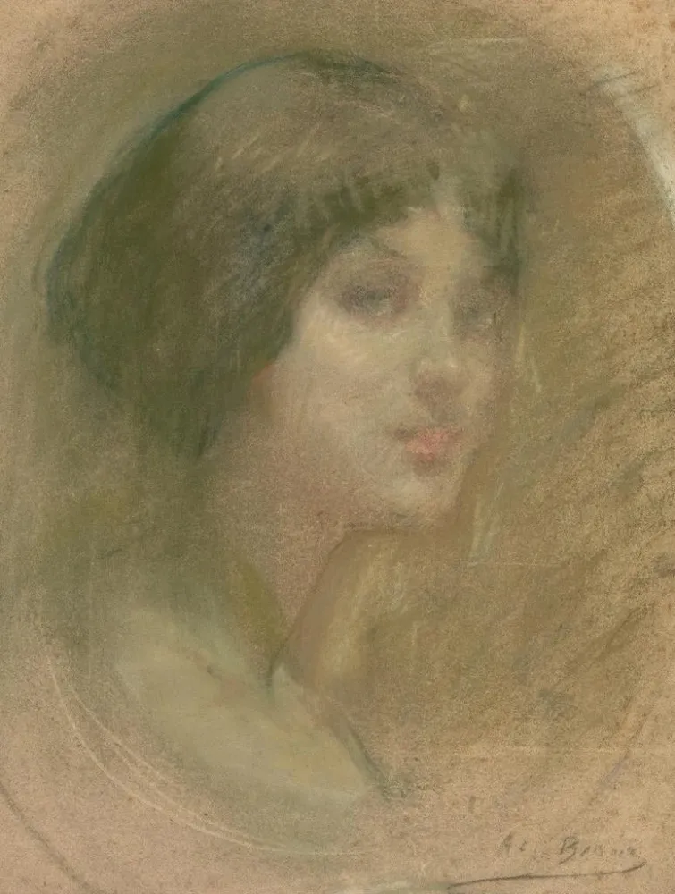 Maalaus Unelma nainen - Alice Pike Barney | Taidetuloste