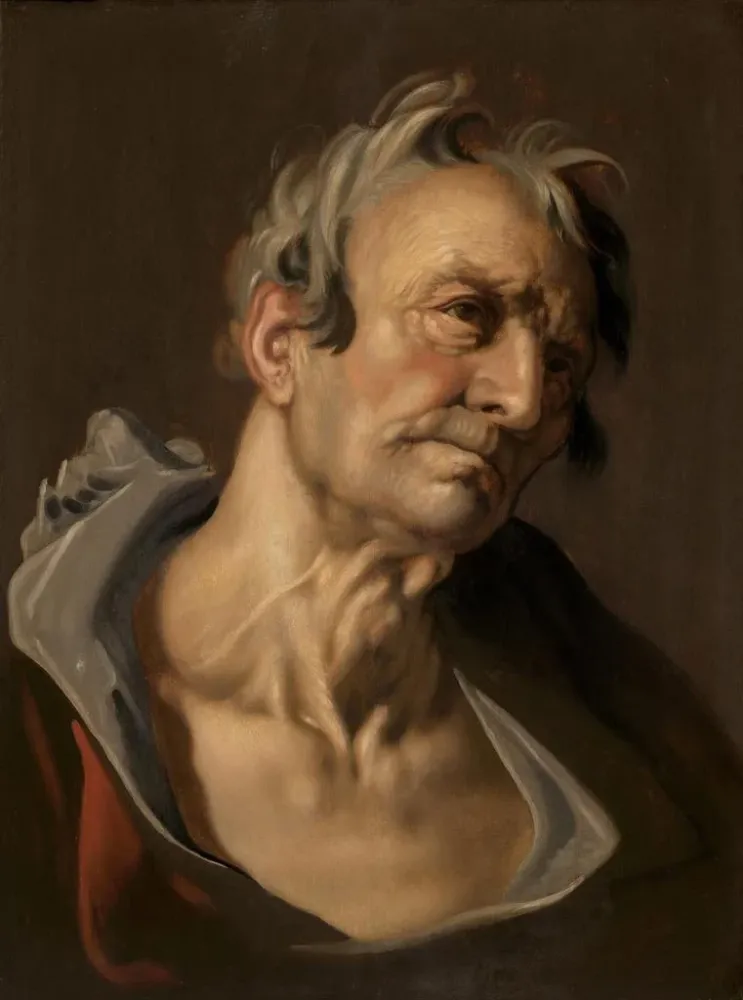 Maalaus Vanhan miehen pää - Abraham Bloemaert | Taidetuloste