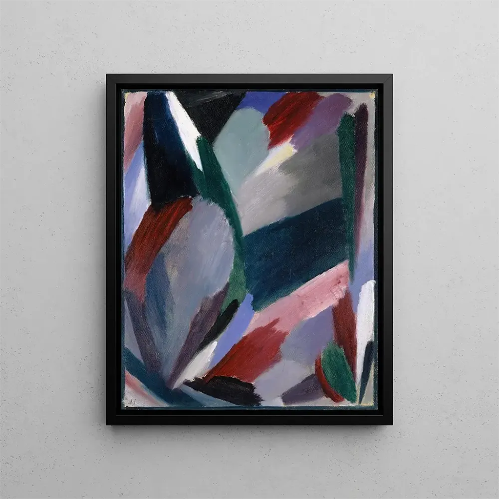 Maalaus Variation Hiver rigoureux - Alexej von Jawlensky | Taidetuloste