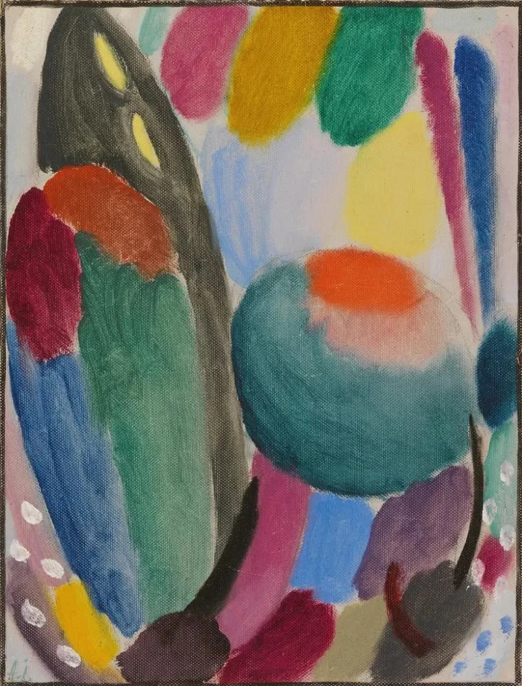 Maalaus Variation parfum et fraîcheur Hollande - Alexej von Jawlensky | Taidetuloste