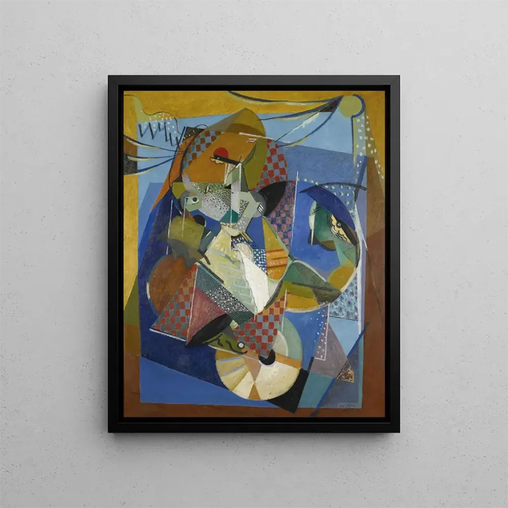 Maalaus Vaudeville - Albert Gleizes | Taidetuloste