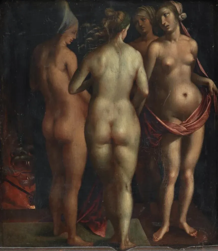 Maalaus Venus ja Kolme Gratiaa - Albrecht Dürer | Taidetuloste