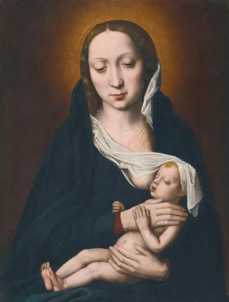 Maalaus Vierge à l'Enfant - Ambrosius Benson | Taidetuloste