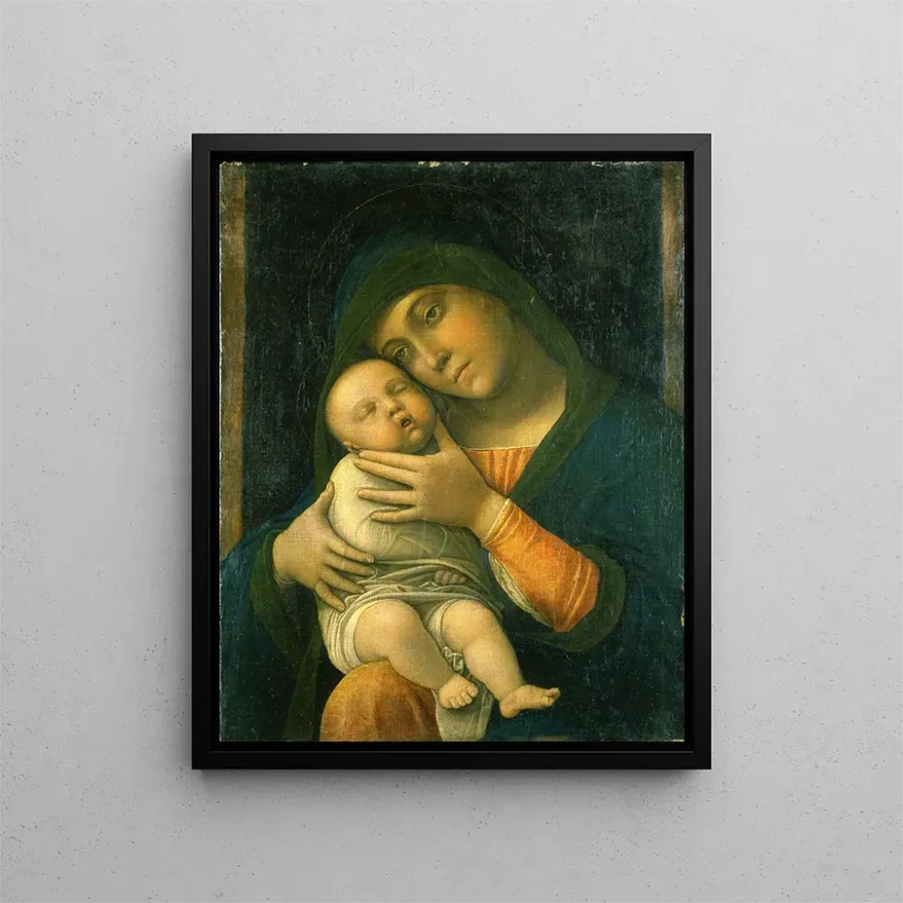Maalaus Vierge à l'Enfant - Andrea Mantegna | Taidetuloste