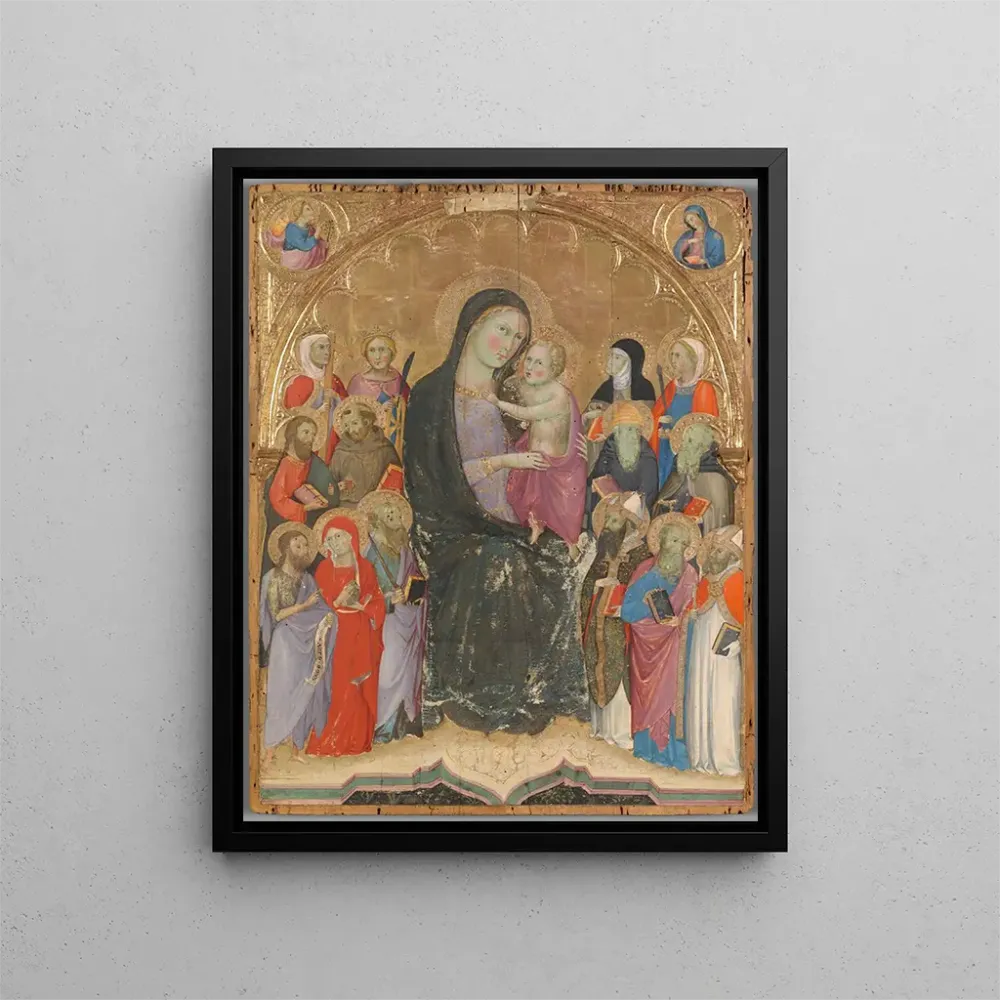 Maalaus Vierge à l'Enfant avec des saints - Andrea di Bartolo | Taidetuloste