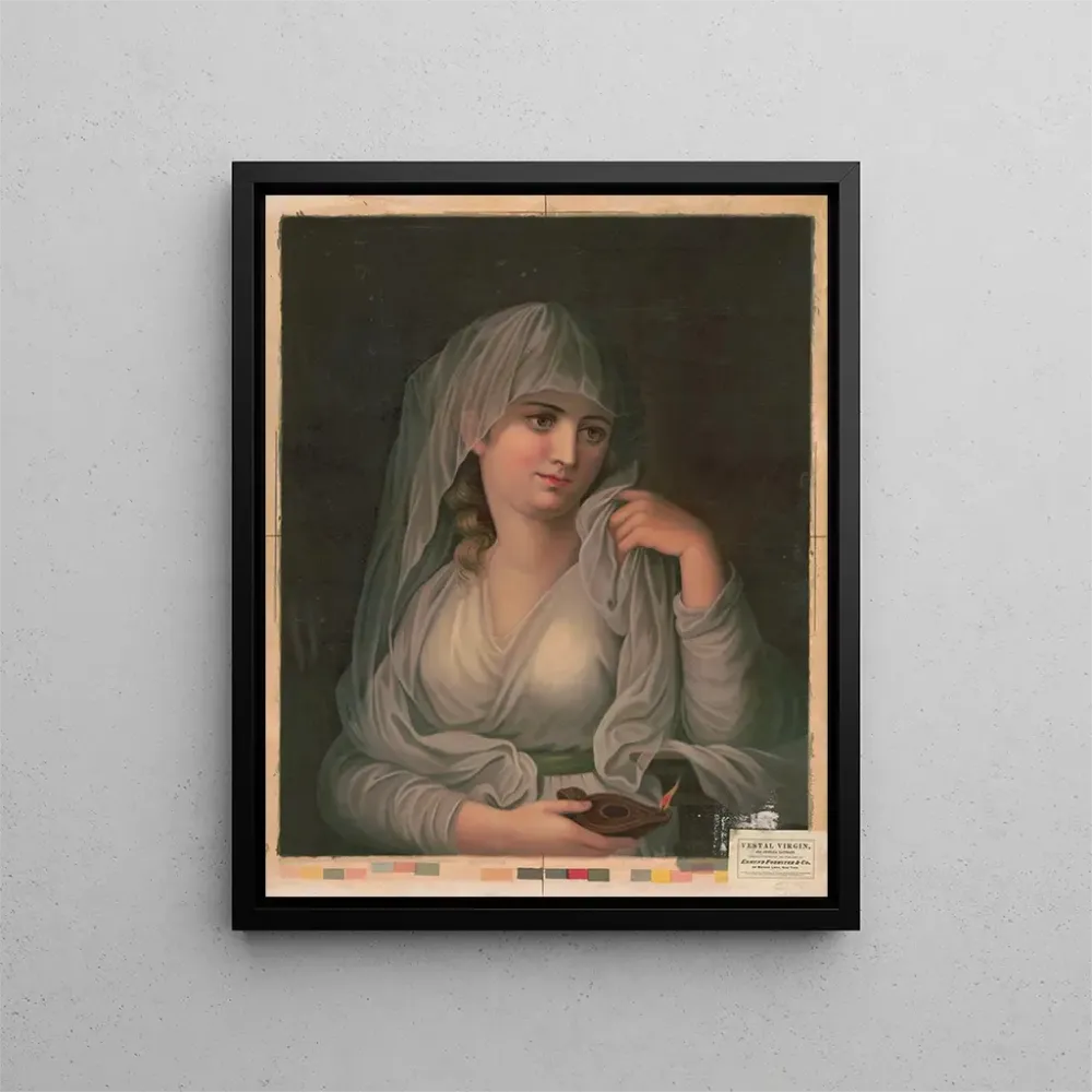 Maalaus Vierge vestale - Edmund Foerster Co | Taidetuloste