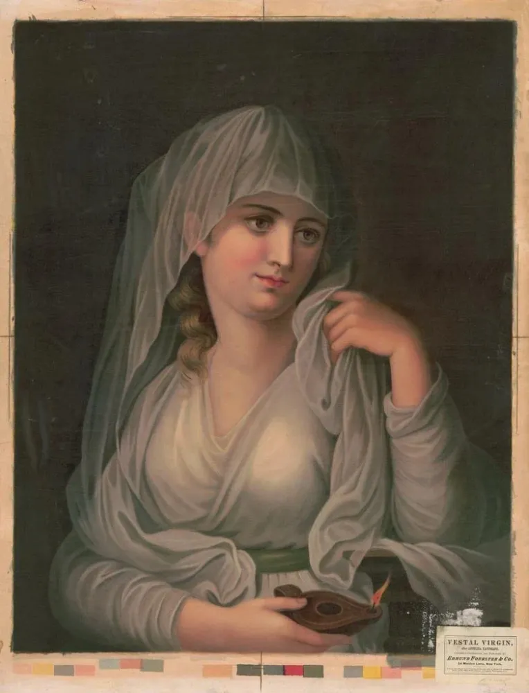Maalaus Vierge vestale - Edmund Foerster Co | Taidetuloste