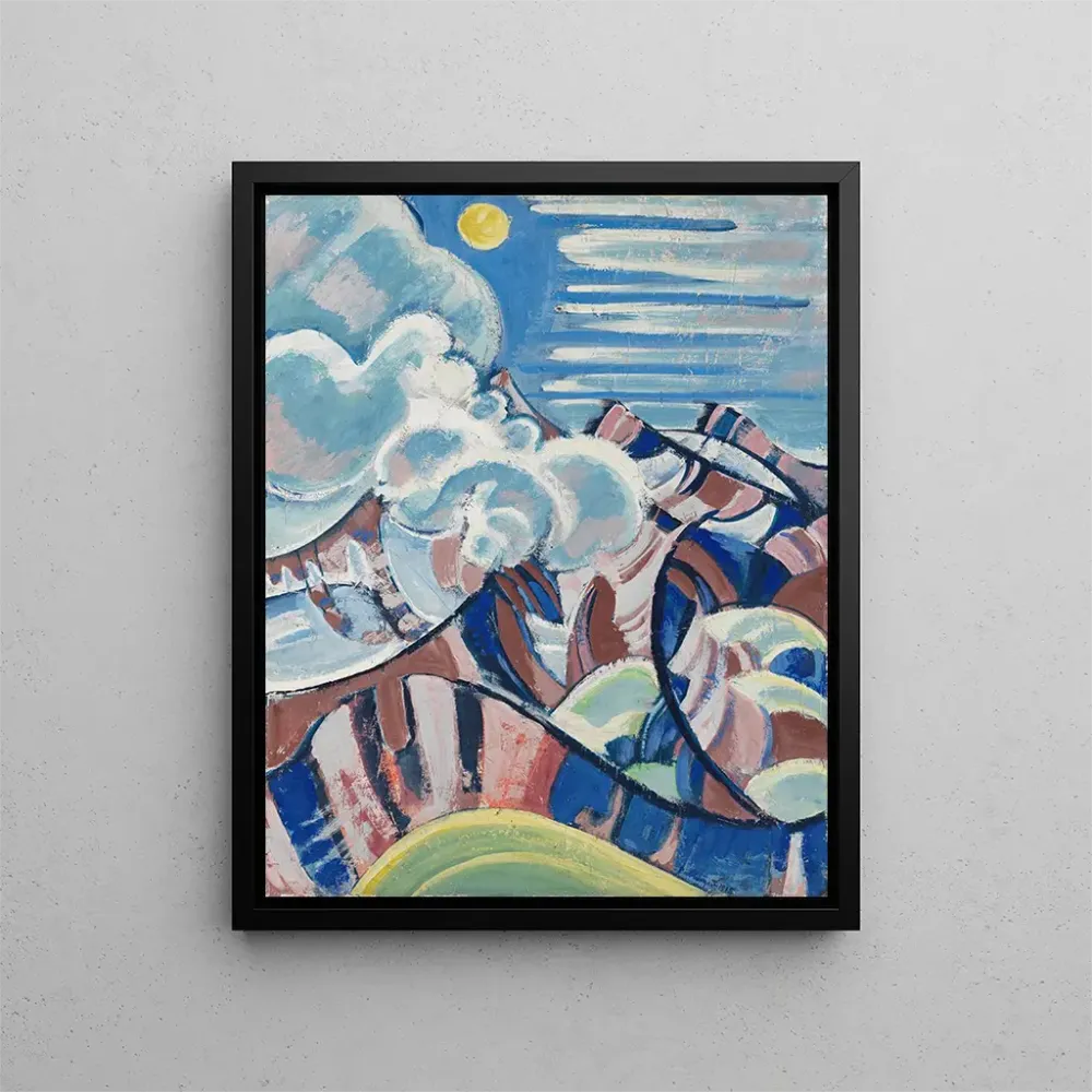Maalaus Vue sur le Gental - August Babberger | Taidetuloste