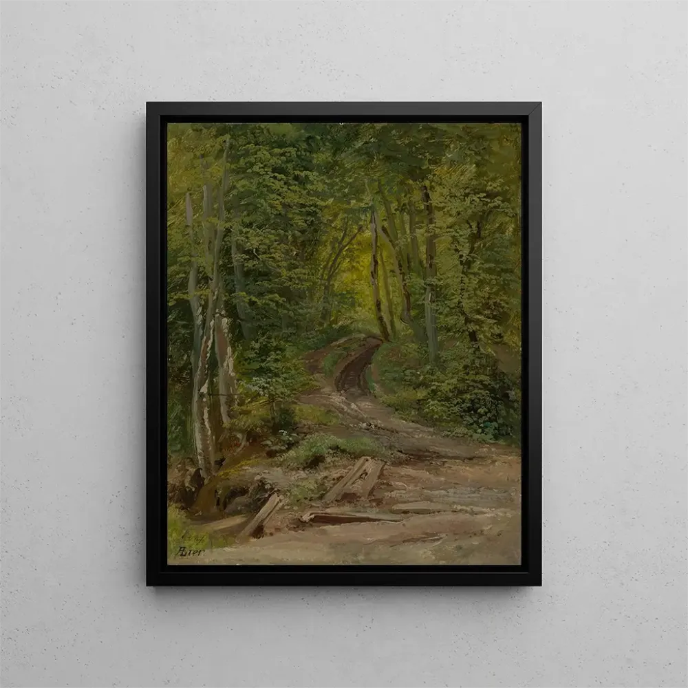 Maalaus Waldinneres - Adolf Heinrich Lier | Taidetuloste