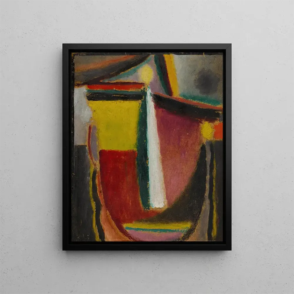 Maalaus Yhteenveto Pää - Alexej von Jawlensky | Taidetuloste