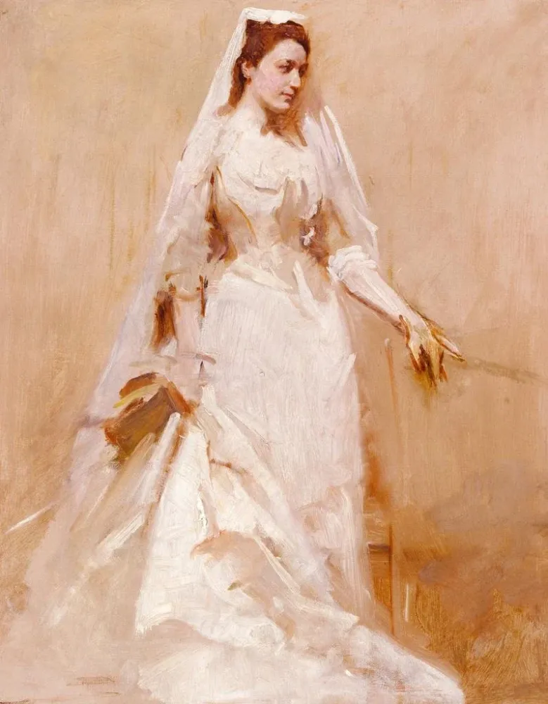 Maalaus Yksi morsian - Abbott Handerson Thayer | Taidetuloste