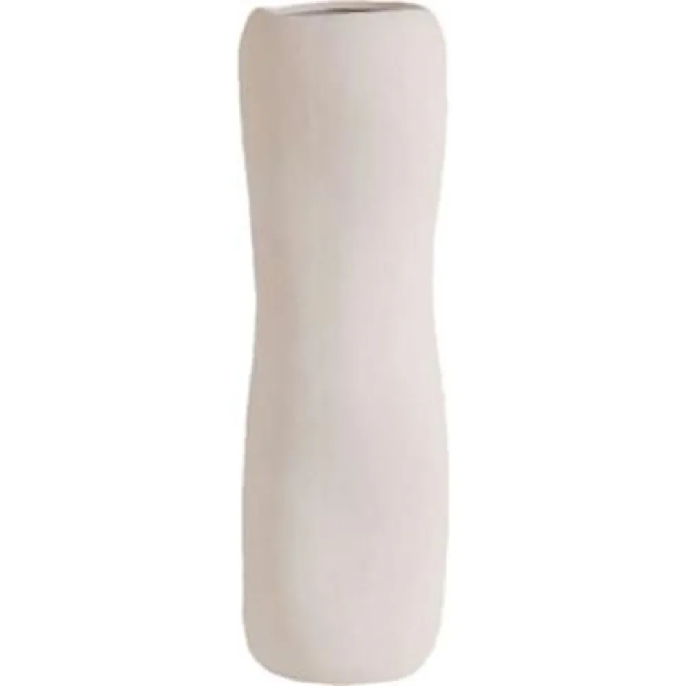 Maljakko Home ESPRIT Beige Keraminen 15 x 15 x 38 cm