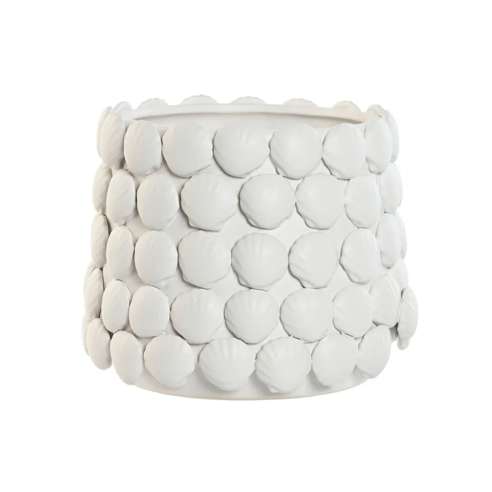 Maljakko Home ESPRIT Valkoinen Kivitavara Välimeren 22 X 22 X 17,5 cm
