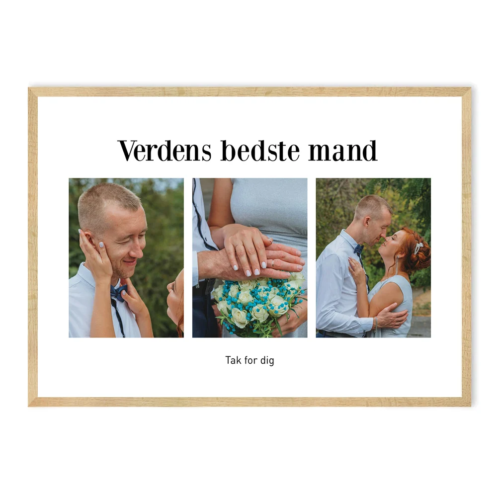 Mand plakat