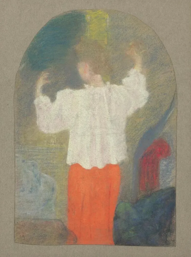 Marie-maalaus karakossa peseytymään – Édouard Vuillard | Taidetuloste