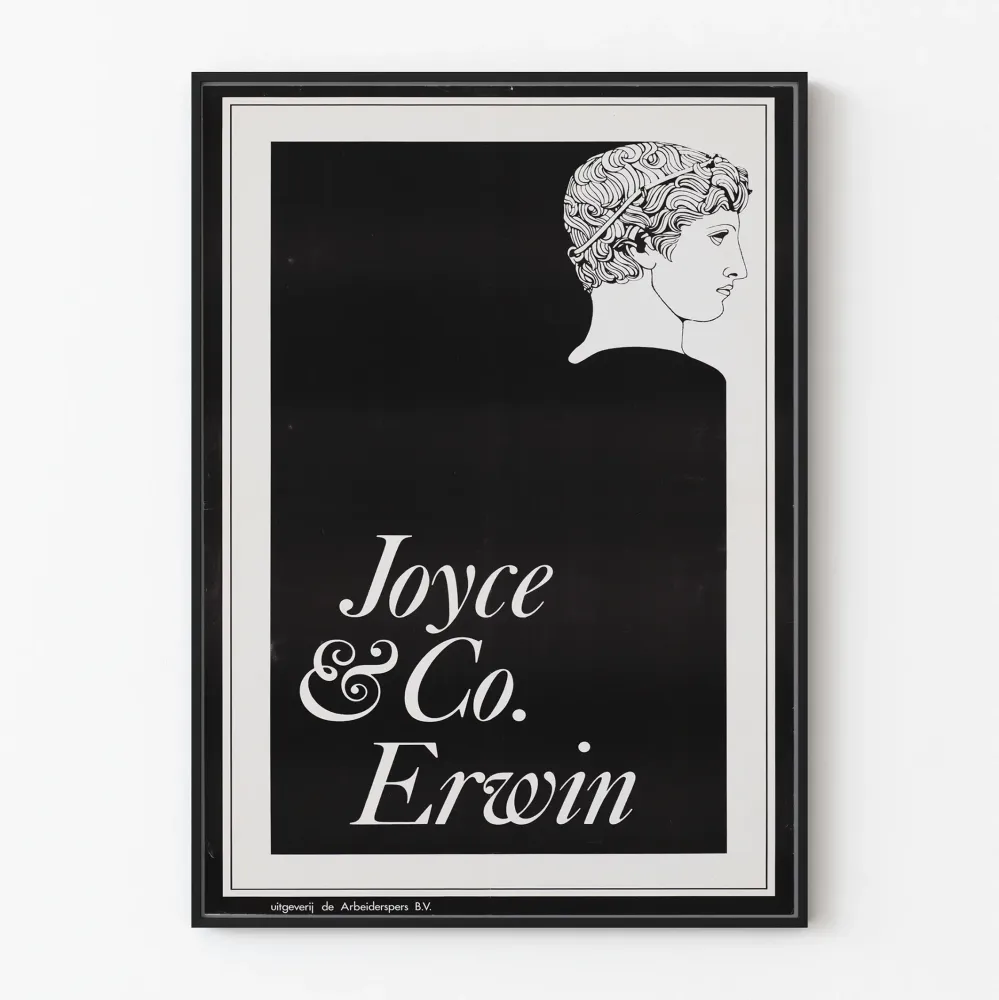 Minimalistinen koristejuliste Joyce & Co. Erwin