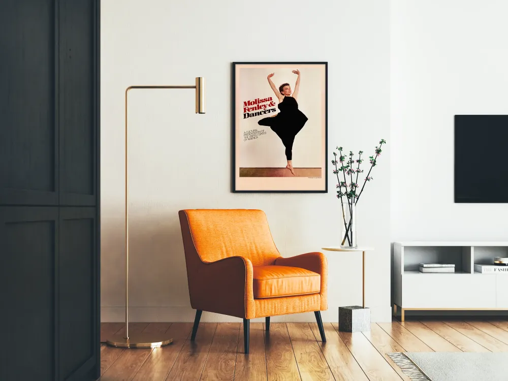 Modernin tanssijan juliste Molissa Fenley