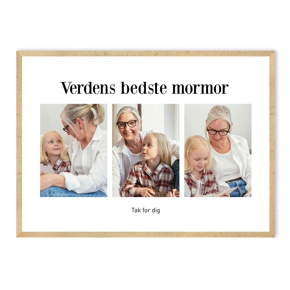 Mormor plakat
