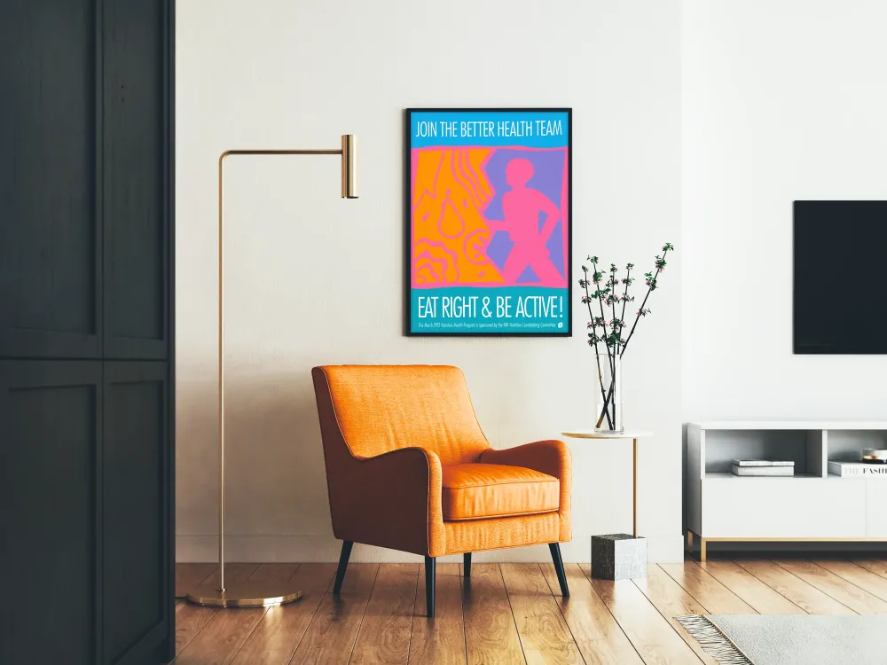 Motivaatioposterit Terveydestä ja Hyvinvoinnista - Syö Terveellisesti ja Pysy Aktiivisena