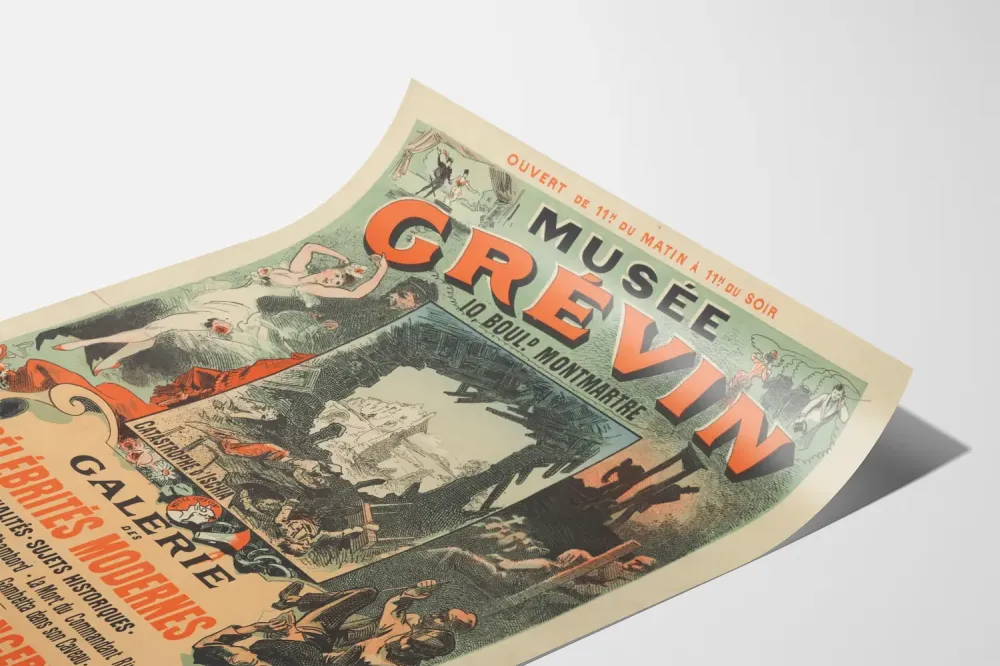 Museo Grévin Juliste Modernien Julkkisten Galleria