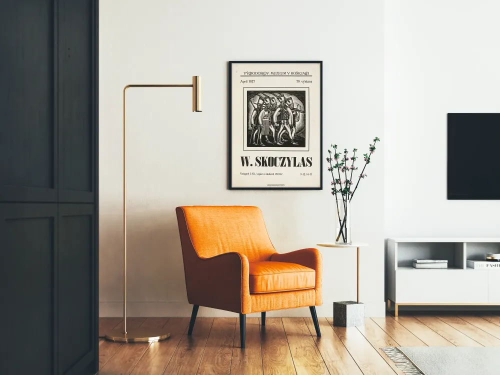 Näyttelyjuliste W. Skoczylas - Košicen museo 1927