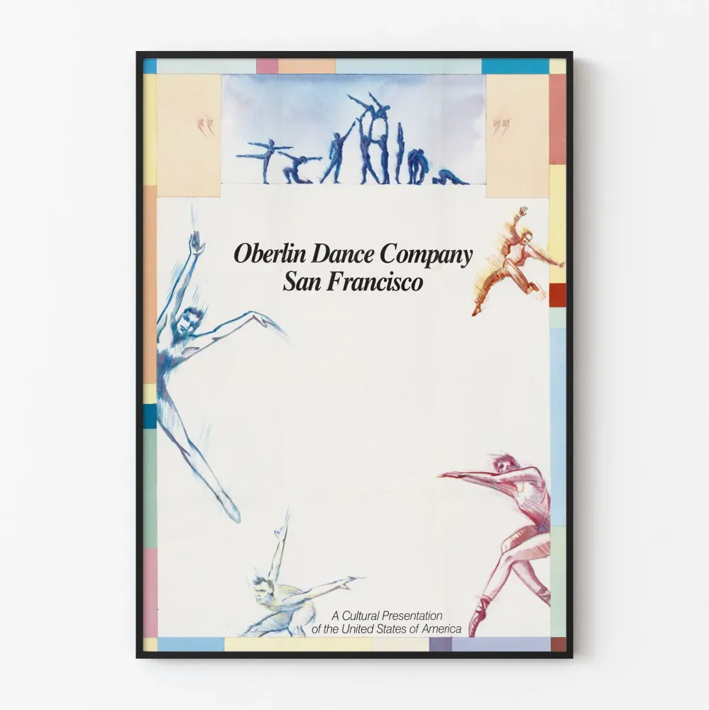Oberlin Dance Company -tanssijuliste, San Francisco
