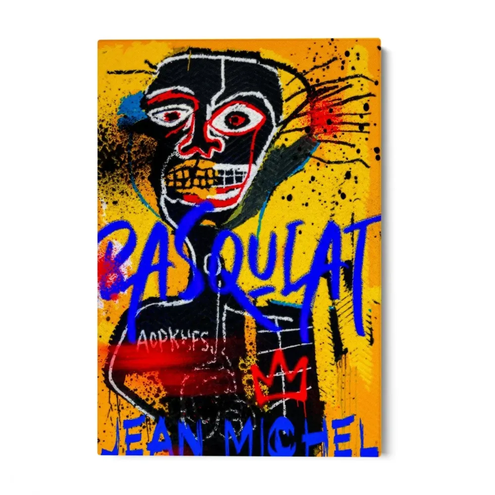 Jean Michel Basquiat keltainen OGC