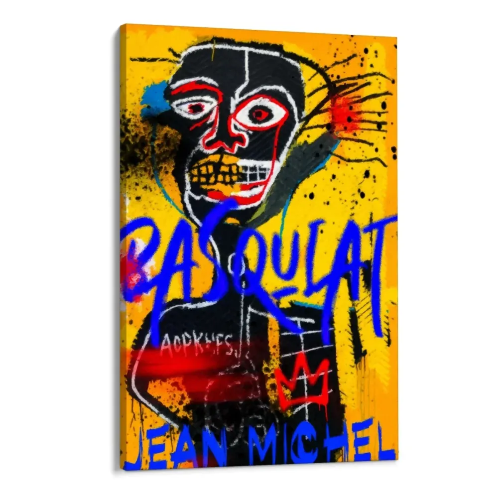 Jean Michel Basquiat keltainen OGC