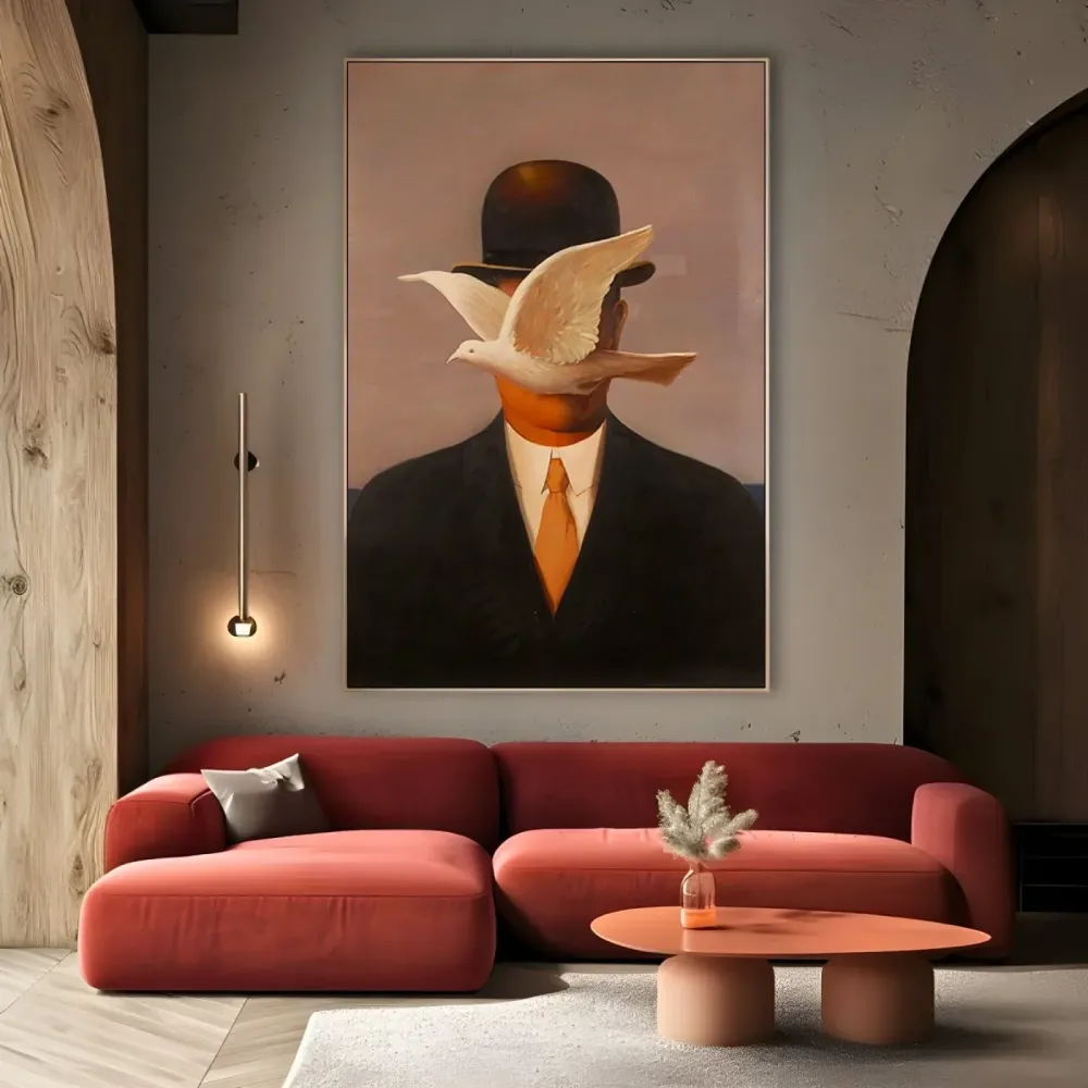 Mies keittimessä, Rene Magritte OGC