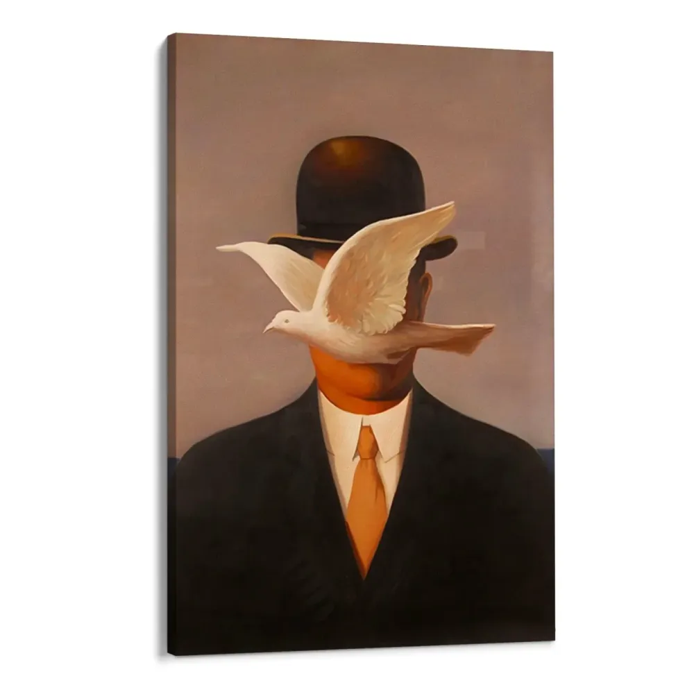 Mies keittimessä, Rene Magritte OGC