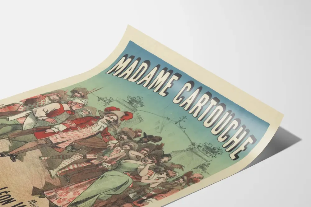 Opéra-Comique juliste Madame Cartouche, teoksettanut Léon Vasseur