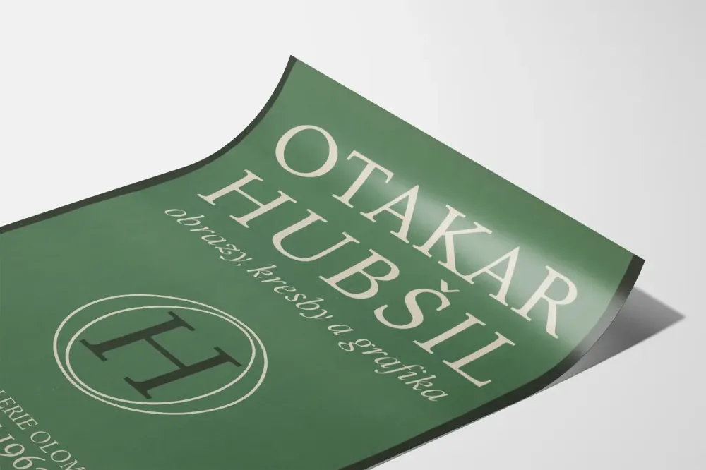 Otakar Hubšil - Juliste näyttelystä 1962, piirustuksia ja kaiverruksia