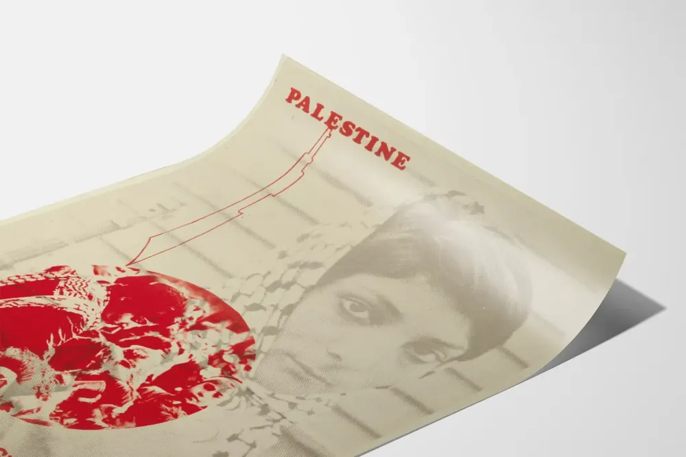 Palestiinan taistelijat - Resistenssin sukupolvet seinäjuliste