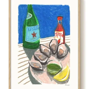 Poster Oyster Lunch