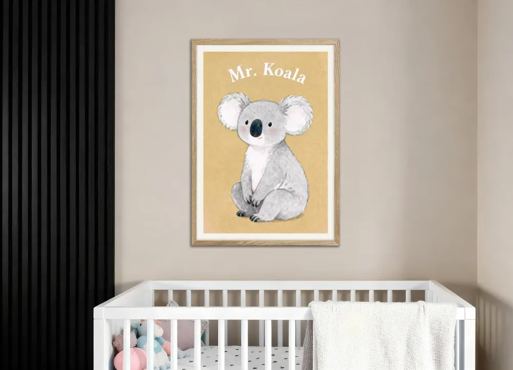 Lastenhuoneen koala-poster Posterscape Creative Studio