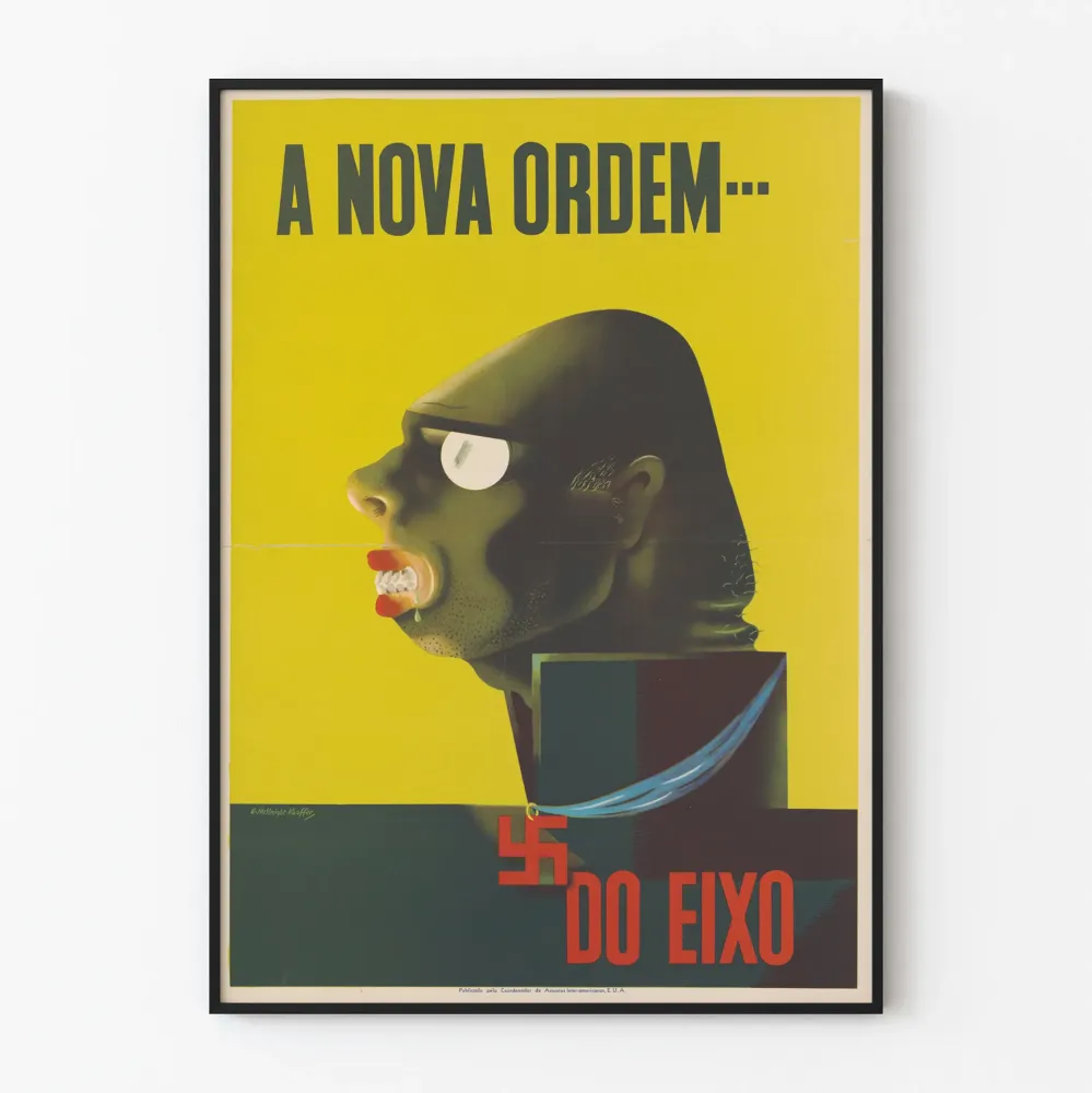 Propagandajuliste Nova Ordem do Eixo