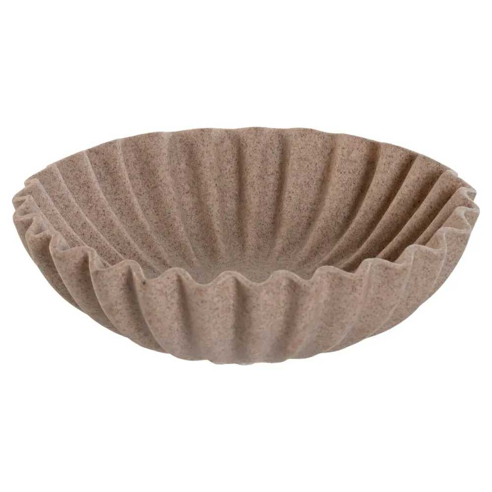 Pöytäkoriste Home ESPRIT Beige Kaupunki 28 x 28 x 8,5 cm