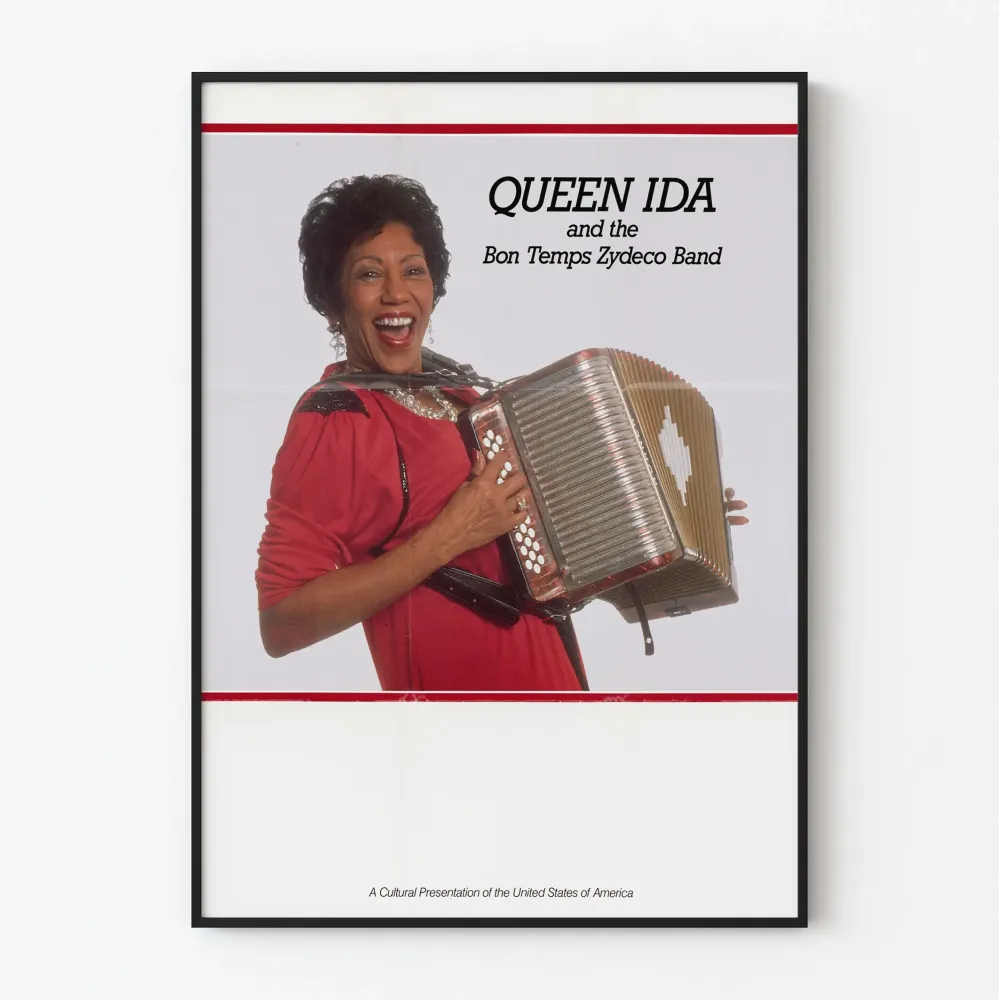 Queen Idan ja Bon Temps Zydeco -bändin juliste