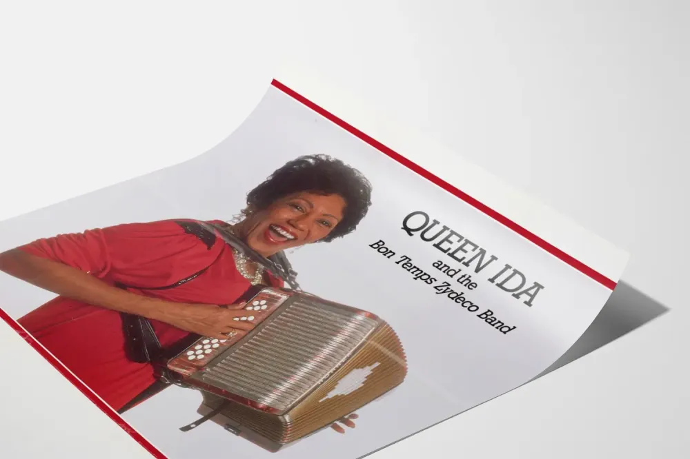 Queen Idan ja Bon Temps Zydeco -bändin juliste