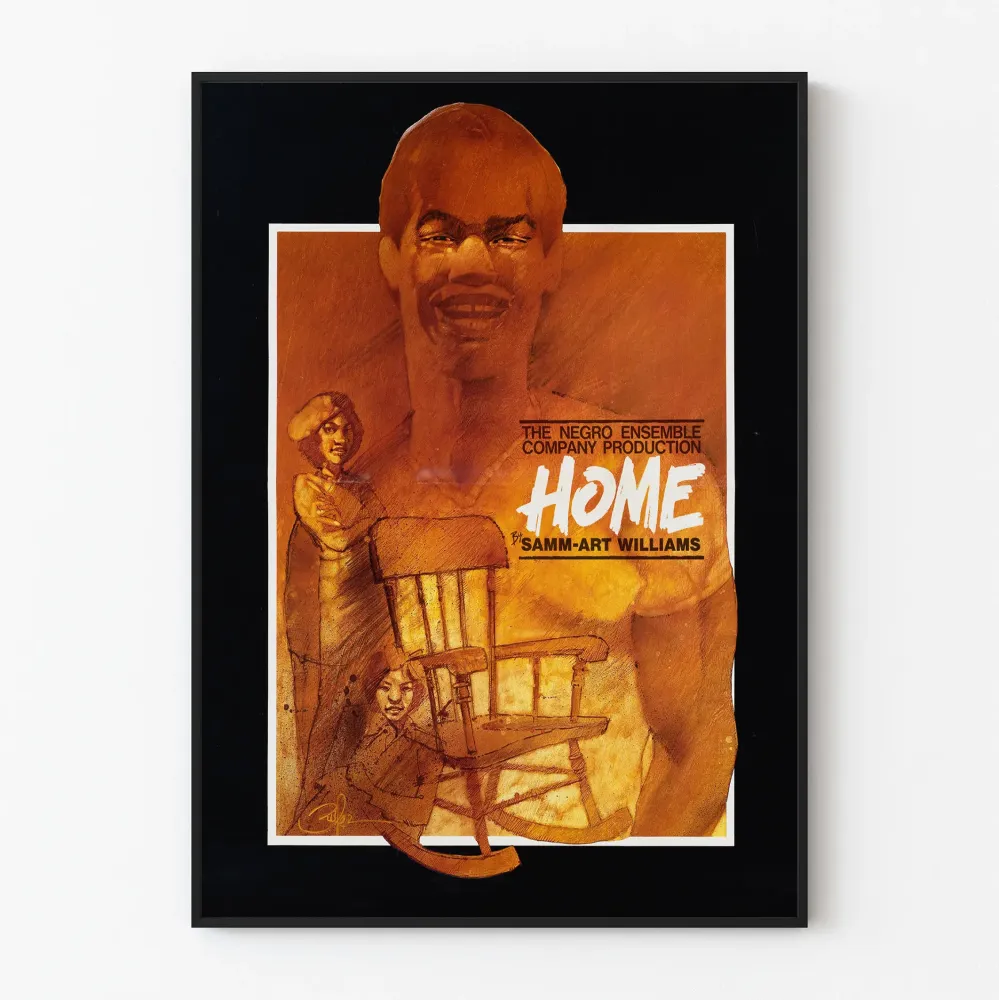 Retro sisustustjuliste Koti, teos Samm-Art Williams