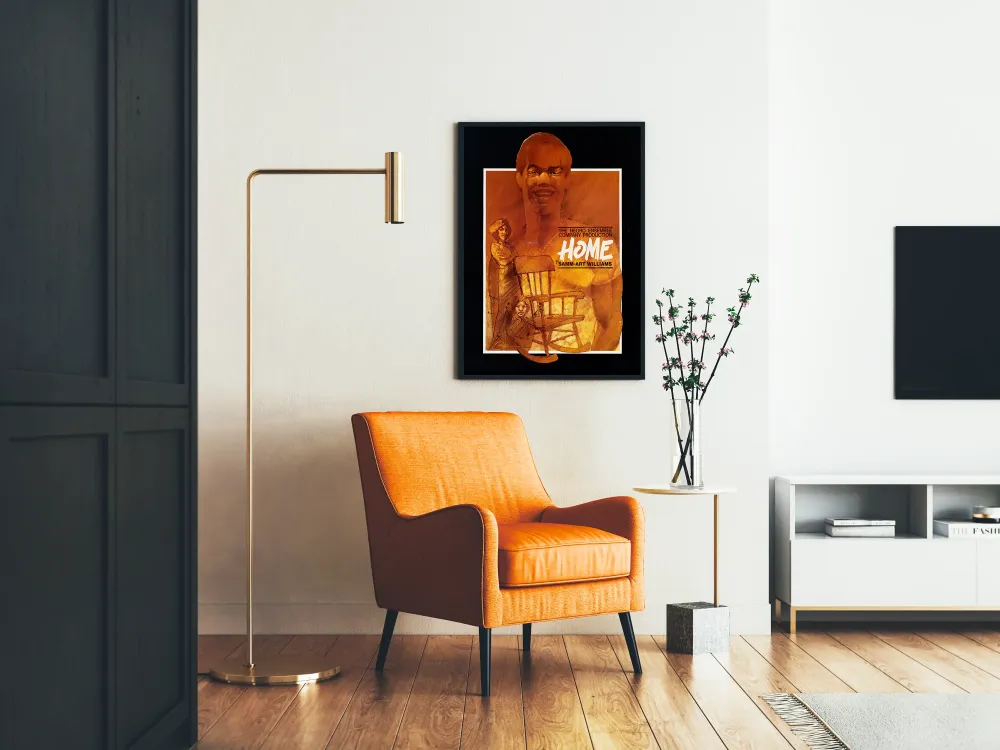 Retro sisustustjuliste Koti, teos Samm-Art Williams