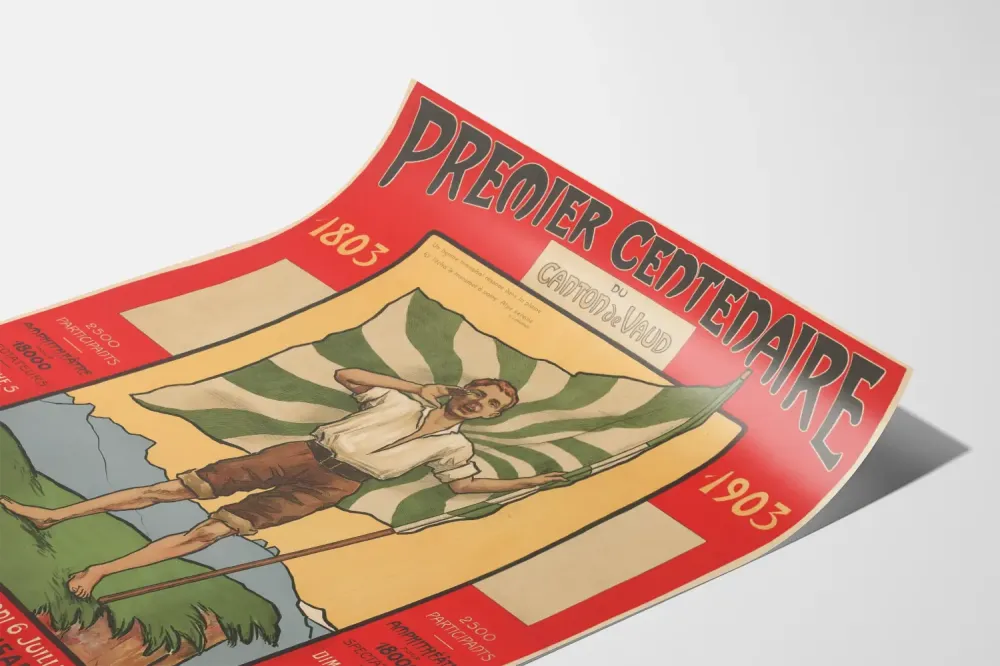 Retrojuliste Vaudin festivaali Ensimmäinen vuosisata Vaudin kantonissa