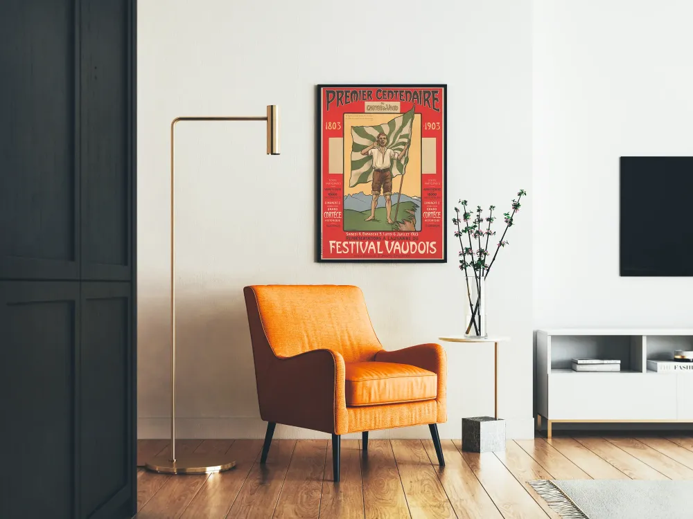 Retrojuliste Vaudin festivaali Ensimmäinen vuosisata Vaudin kantonissa