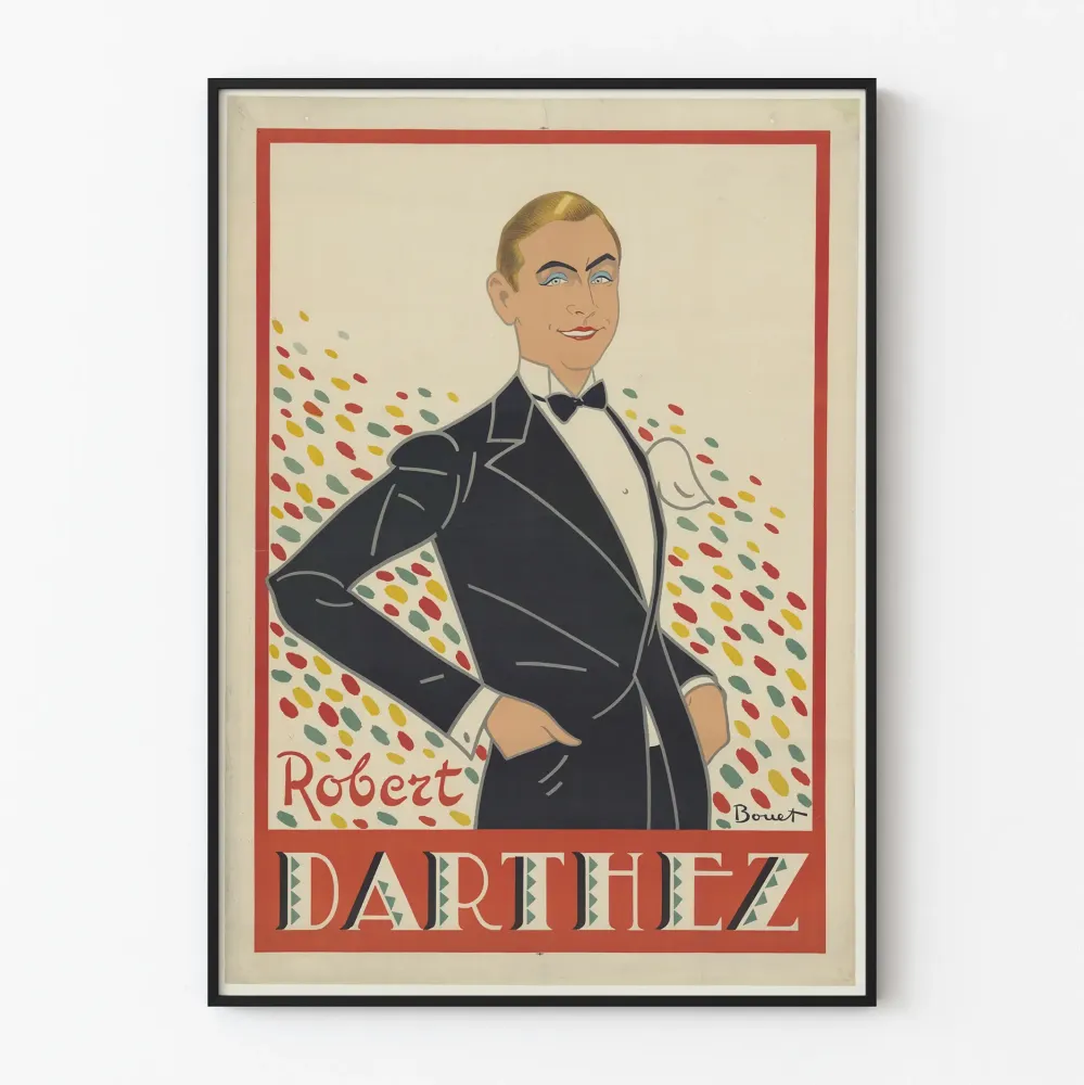 Robert Darthez -tyylinen Art Déco -juliste